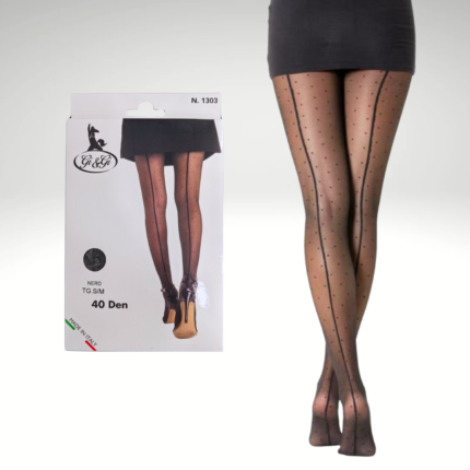 Hulahopke sa stražnjom crtom i točkicama